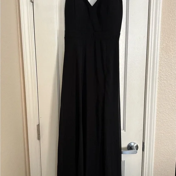 Lulus “Momentous Moments” Black Lace Backless Maxi Dress M - Picture 5 of 9